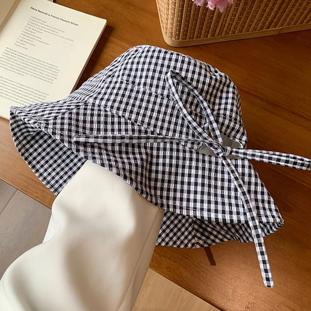 Plaid Bucket Hat