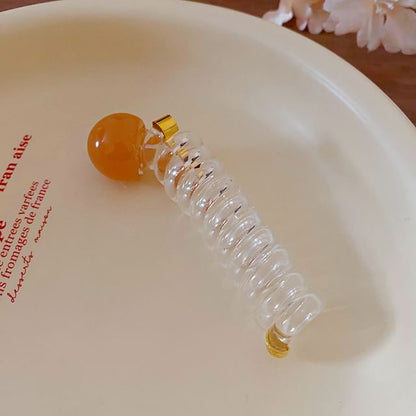 Floral / Ribbon / Bead Coil Hair Tie (Various Designs)