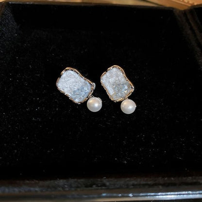 Faux Crystal Alloy Drop Earring (Various Designs)