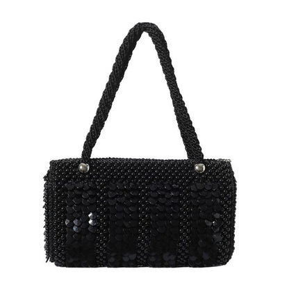 Sequin Beaded Shoulder Bag