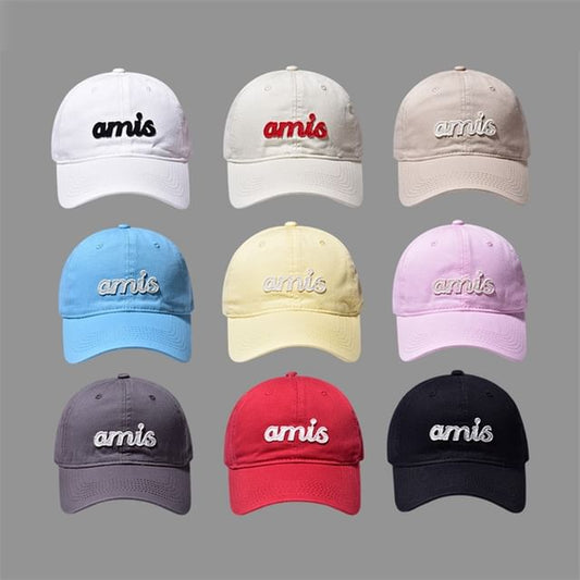 Embroidered Letter Cap