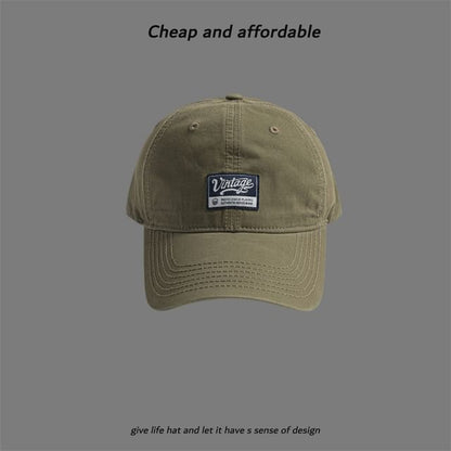 Label Cap Applique