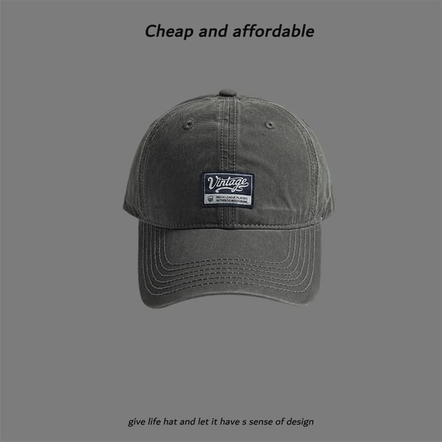 Label Cap Applique