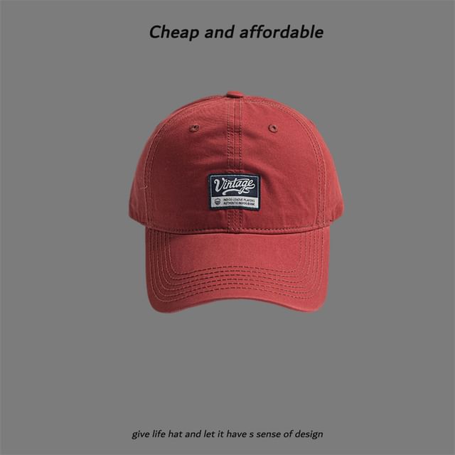 Label Cap Applique