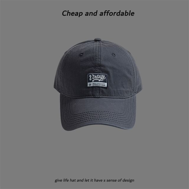 Label Cap Applique
