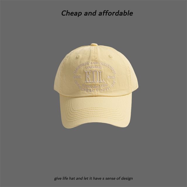 Embroidered Cap Letter