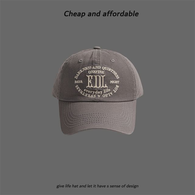 Embroidered Cap Letter