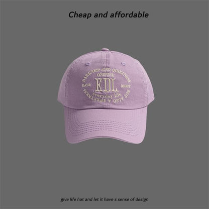 Embroidered Cap Letter