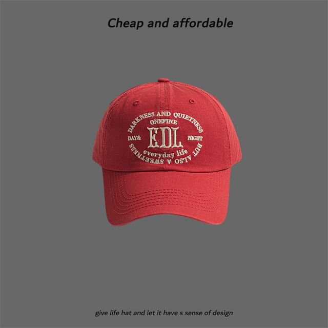 Embroidered Cap Letter