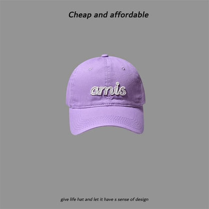 Embroidered Letter Cap