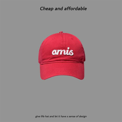 Embroidered Letter Cap