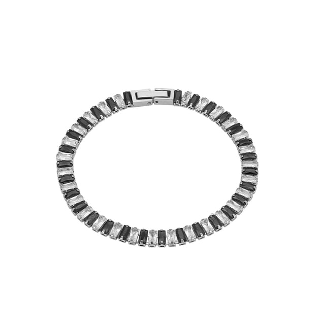 CZ Tennis Bracelet - Stainless Steel