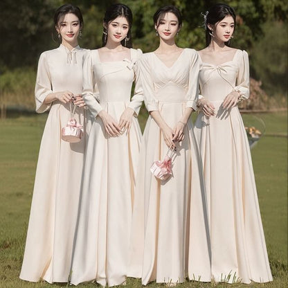 Evening (Various Bridesmaid Gown Plain Designs)