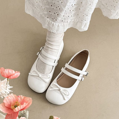 Bow Mary Jane Shoes