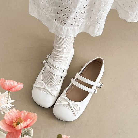 Bow Mary Jane Shoes