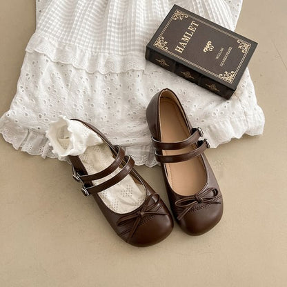 Bow Mary Jane Shoes
