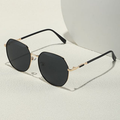 Geometric Metal Sunglasses