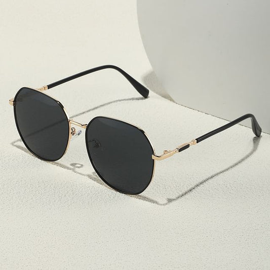 Geometric Metal Sunglasses