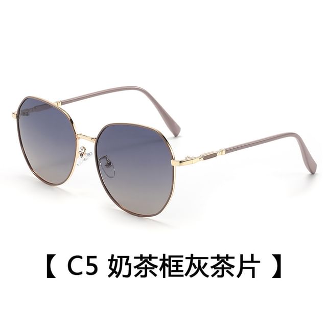 Geometric Metal Sunglasses