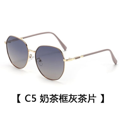 Geometric Metal Sunglasses
