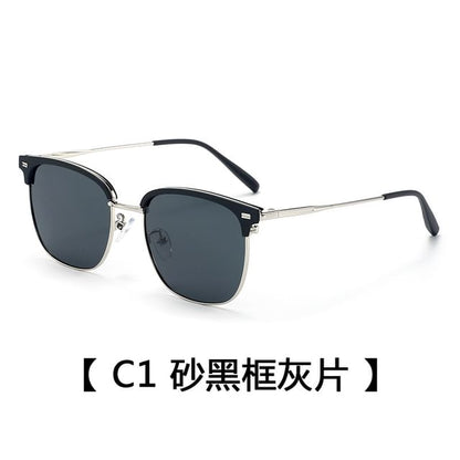 Browline Metal Sunglasses