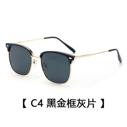 Browline Metal Sunglasses