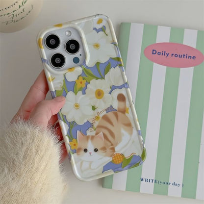 Cat Floral Phone Case