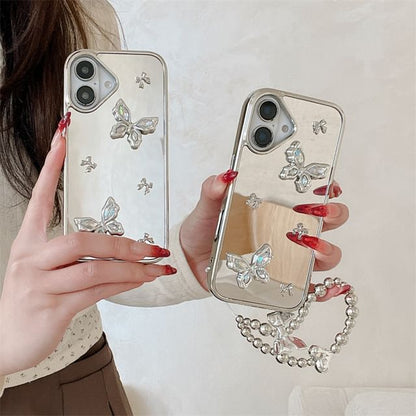 Butterfly Mirrored Phone Case / Charm / Set