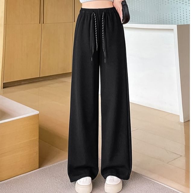 Drawstring Waist Loose Fit Sweatpants (Various Designs)