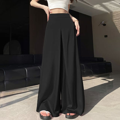 High Waist Plain Culottes