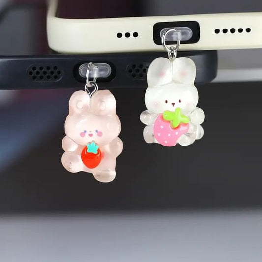 Rabbit Phone Dust Plug (Various Designs)