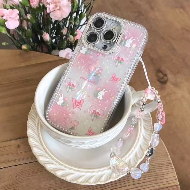 Rabbit Butterfly Phone Case / Strap / Set