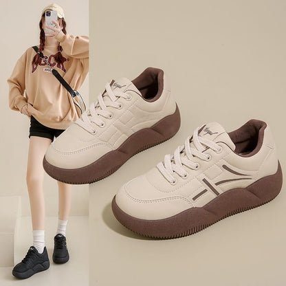 Platform Panel Sneakers