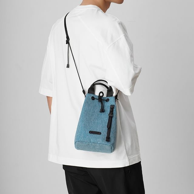 Nylon Bucket Bag Drawstring