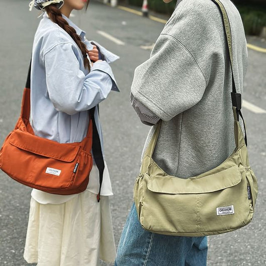 Plain Bag Nylon Crossbody