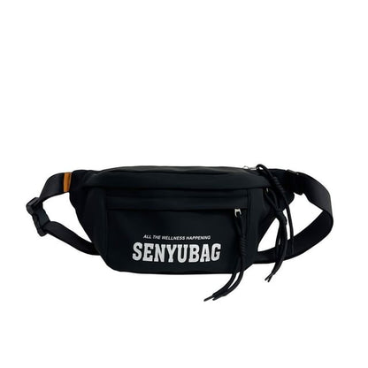 Print Belt Bag Nylon Lettering
