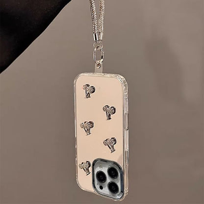 Cherry Mirrored Phone Case / Strap / Set