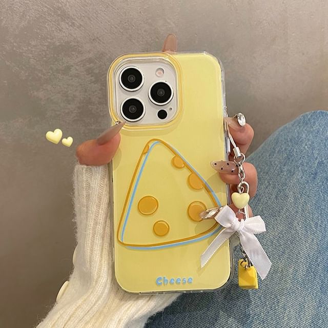 Cheese Phone Case / Charm / Set