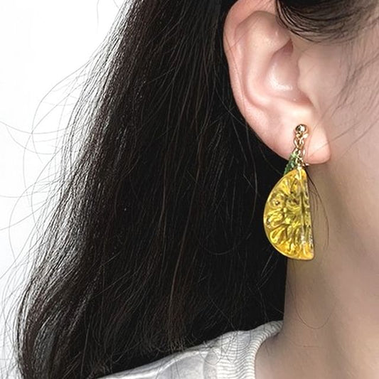Lemon Drop Earring / Clip-On Earring