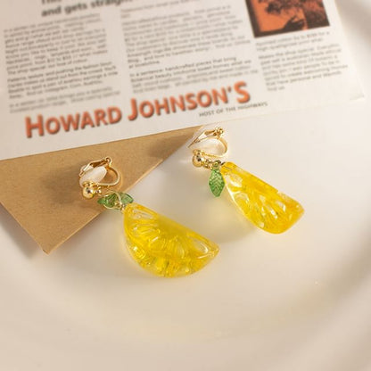 Lemon Drop Earring / Clip-On Earring