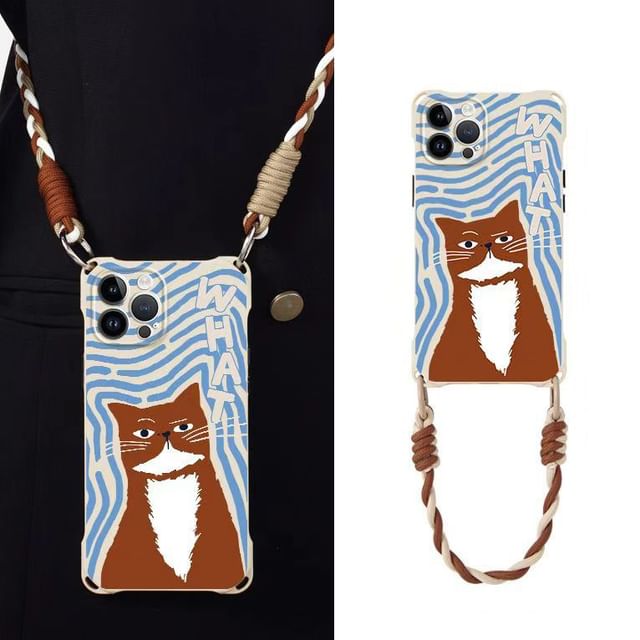 Case Cat / Set Lanyard Phone