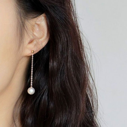 Faux Pearl Dangle Earring / Ear Cuff (Various Designs)