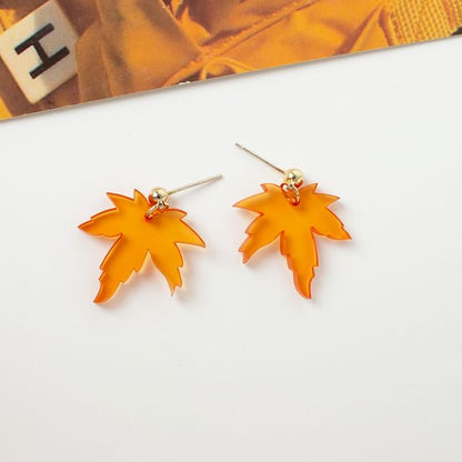 Leaf Alloy Drop Earring / Ear Cuff (Various Designs)