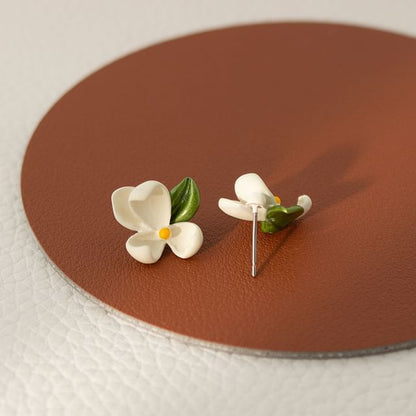 Floral Alloy Stud Earring / Ear Cuff (Various Designs)
