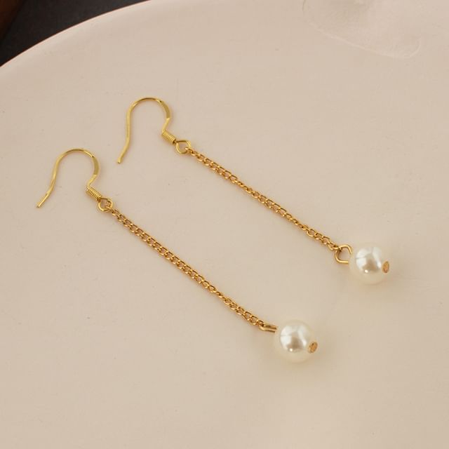 Faux Pearl Dangle Earring / Ear Cuff (Various Designs)