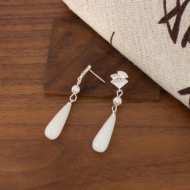 Fan Rhinestone Faux Gemstone Alloy Drop Earring / Ear Cuff (Various Designs)