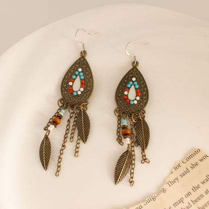 Leaf Alloy Chandelier Earring / Ear Cuff (Various Designs)