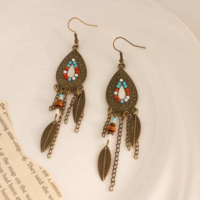 Leaf Alloy Chandelier Earring / Ear Cuff (Various Designs)