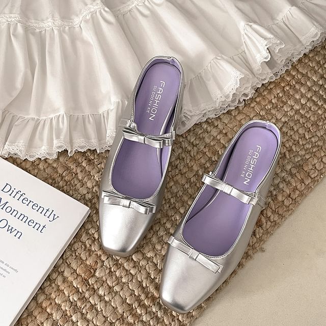 Ribbon Accent Flats