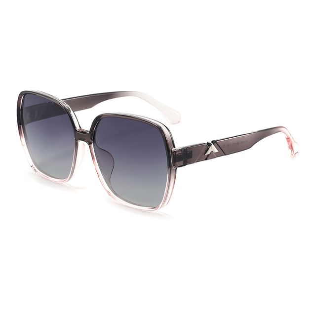 Square Frame Polarized Sunglasses
